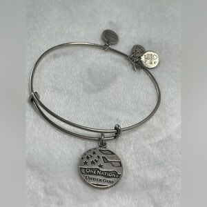 Alex & Ani Bengal bracelet one nation under God